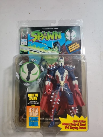 McFarlane Toys Medieval Spawn Series 1 Action Figure 1994 Cover