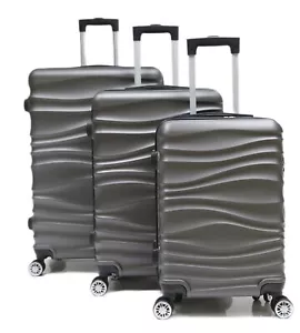 3-Teilig Reisekofferset ABS04 Trolley Gepäckträger DE - Bild 1 von 76