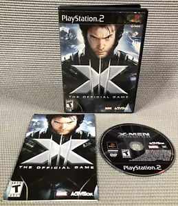 X-Men The Official Game (PlayStation 2 PS2, 2006) CIB Complete w/Manual Tested - Picture 1 of 4
