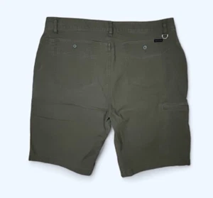 Prana Shorts Mens 36 Hybridizer Hybrid Casual Chino Style Stretch Tan - Picture 1 of 5