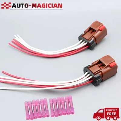 Pair Tail Light Wire Harness Connector Fit Dodge Dakota Ram Jeep Grand Cherokee Foto 1 de 4