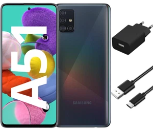 Samsung Galaxy A51 4/128GB LTE A515F/DS Ohne Simlock Schwarz | Zustand: Sehr gut - Zdjęcie 1 z 10