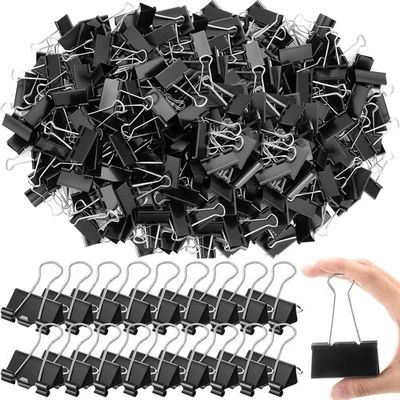 200 Pcs Extra Large Binder Clips Bulk 2 Inch Metal Jumbo Binder Clips Office ... - Image 1 of 4
