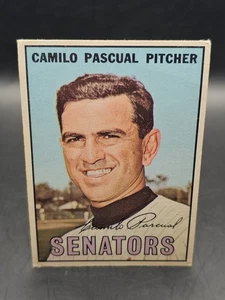 1967 O-Pee-Chee #71 Camilo Pascual (FILLER) Set-Break Senators *GLEECARDS* - Picture 1 of 2