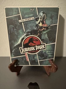 4K Blu-Ray Jurassic Park Steelbook 2-Disc Set Rare OOP - Picture 1 of 4