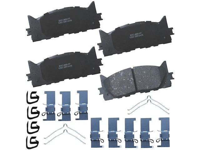 Juego de pastillas de freno delanteras Bendix 23FT27Z para Toyota Camry 2007-2017 Foto 1 de 1