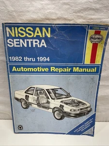 Haynes Nissan Sentra 1982-1994 Service Repair Manual 72050 - Bild 1 von 3