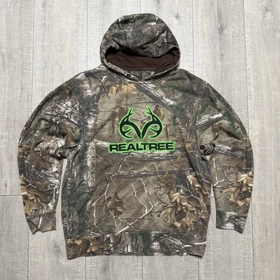 Mens Realtree Camo Hoodie Size Medium Men - Image 1 of 4