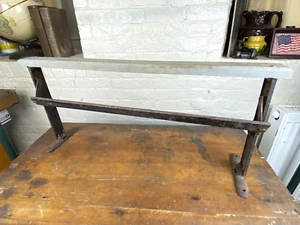 C.1920 Butcher PAPER CUTTER, Complete Working Condition, 27 1/2"L, General Store - Picture 1 of 8