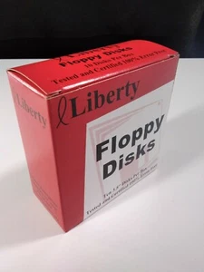 3.5" Floppy Disks Diskettes 10 Pack IBM Formatted 1.44MB  HD NOS Liberty NY USA  - Picture 1 of 11