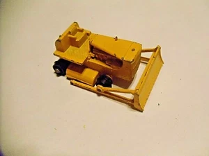ALTER VINTAGE DRUCKGUSS SPIELZEUGAUTO LKW LESNEY MATCHBOX # 18 RAUPE BULLDOZER - Bild 1 von 3