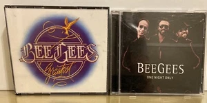 2 Lot- BEE GEES: One Night Only & Greatest Hit (2 Disc Set) VG - Picture 1 of 4