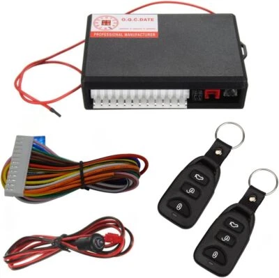 Alarma De Carros Entrada Sin llave Alarmas Para Auto Carro 2 Controle Remoto Carro - Imagem 1 de 4