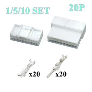 20 Pin/Way TE AMP Multilock Automotive Male Female Connector Plug Socket Kit - Picture 1 of 6