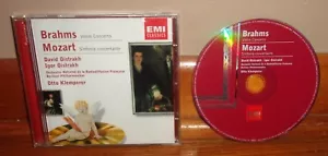 BRAHMS-Violin Concerto-MOZART-Sinfonia Concertante-DAVID OISTRAKH-Excellent CD! - Foto 1 di 3
