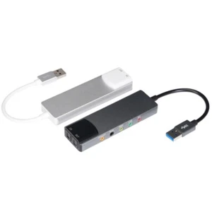 Portable USB Sound Card with 5.1 Surround Sound Capability for Gaming - Afbeelding 1 van 10
