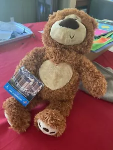Lily The Bear Plush Teddy Stuffed Animal Dominos & St. Judes Rare - Picture 1 of 2