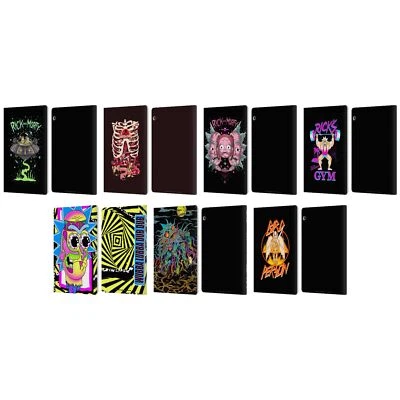 FUNDA LIBRO RICK AND MORTY TEMPORADA 1 Y 2 GRÁFICOS CUERO PARA TABLET HUAWEI XIAOMI Foto 1 de 4