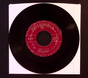 FRANKIE LAINE MOONLIGHT GAMBLER/LOTUS LAND COLUMBIA RECORDS VG VINYL 45 33-93 - Picture 1 of 2