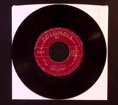 FRANKIE LAINE MOONLIGHT GAMBLER/LOTUS LAND COLUMBIA RECORDS VG VINYL 45 33-93 - Image 1 of 2