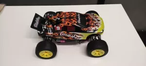 HSP 500-01 Visitor 1 Black RC RTR 1/10 4WD 3cc NITRO OFF ROAD TRUGGY - Picture 1 of 5