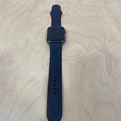 Faulty-Apple Watch Series 3 - GPS - 42MM Black Smartwatch - Image 1 of 4