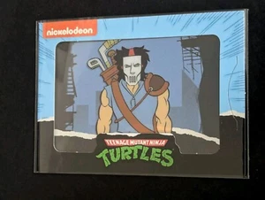 FiGPiN TEENAGE MUTANT NINJA TURTLES TMNT CASEY JONES CYBERCEL CARD COMMON *NEW* - Picture 1 of 1