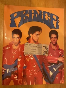 Prince Programme And Ticket 1990 - Imagen 1 de 4