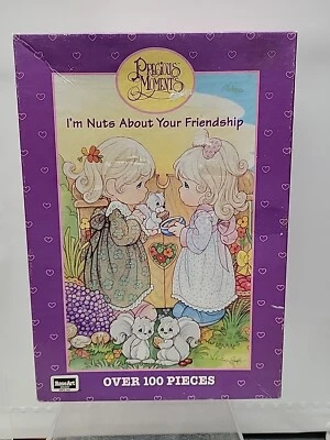 Vintage 1995 Rose Art Precious Moments 100 Piece Puzzle Factory Sealed - Image 1 of 4