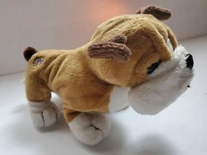 Ganz Webkinz Lil Kinz Bulldog Brown Puppy Dog Plush Stuffed Animal Toy No Code - Picture 1 of 7