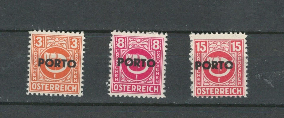 AUSTRIA  EUROPE OVERPRINTED  MNH VARIETY STAMPS SHORT BOTTOM ZERO  (Austria 321) - Image 1 of 1
