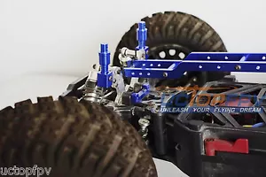 Aluminum Chassis Bracket and Body Mount Post Front for Thunder Tiger MT-4 G3 MT4 - Picture 1 of 9
