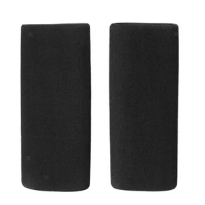 (2) Motorbike Slip on Foam Anti Vibration Comfort Soft Handlebar Grip Cover - Picture 1 of 10