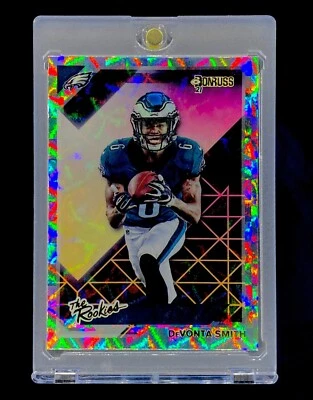 DEVONTA SMITH TABLERO REFRACTOR RC novato inserto 2020 no automático - Eagles Foto 1 de 4