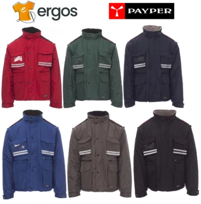 Payper TORNADO Giubbotto Giacca Uomo Imbottito Invernale Impermeabile Da lavoro - Immagine 1 di 2