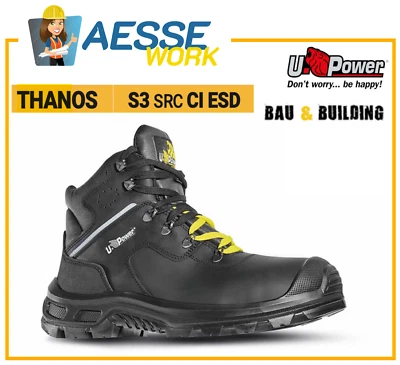 U Power Scarpe Alte Antinfortunische Da Lavoro Upower Thanos s ESD S3S CI FO SR