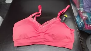 NWT COOBIE SEAMLESS BRA FULL SIZE SCOOP NECK ALL COLORS - Picture 1 of 27