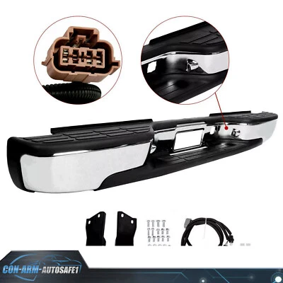 For 1999-2007 Chevy Silverado Sierra 2500HD 3500 Complete Rear Bumper Assembly - Image 1 of 4