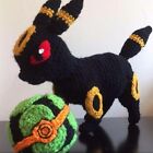 Umbreon-Handmade Crochet Pokemon Plush Eeveelution MADE TO ORDER