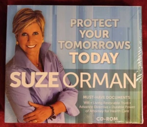 Protect Your Tomorrows Today by Suze Orman (CD-ROM Win/Mac) New Sealed - Picture 1 of 6