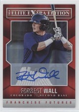 2014 Elite Extra Edition Franchise Futures Signatures /399 Forrest Wall #5 Auto