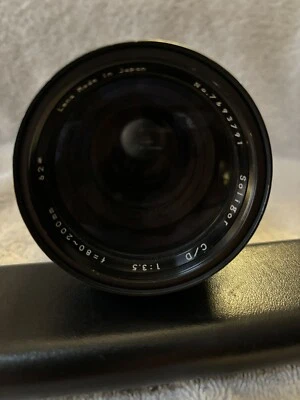 Soligor C/D 1:3.5 f=80~200mm 62 Lens No.7693791 - Made In Japan - Image 1 of 4