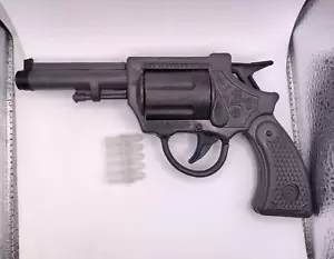 Revólver de juguete de colección URSS pistola rusa soviética arma de plástico 5 - Imagen 1 de 14