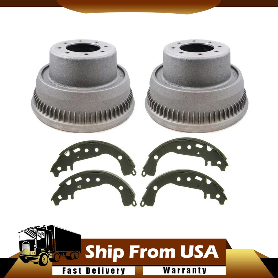 Zapatas de freno traseras 3X CEDU tambores para 94-99 Dodge Ram 3500 alto rendimiento_WT Foto 1 de 4