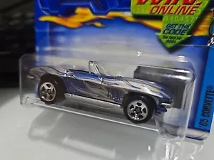 1965 Corvette Die Cast Hot Wheels #067 2002 - Picture 1 of 5