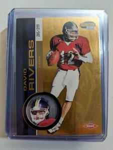 ๐ 2001 Pacific Invincible /299 DAVID RIVERS RC #288 ST. LOUIS RAMS - Picture 1 of 2