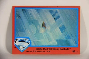 Superman The Movie 1978 Trading Card #85 Inside The Fortress Of Solitude L013173 - Picture 1 of 2