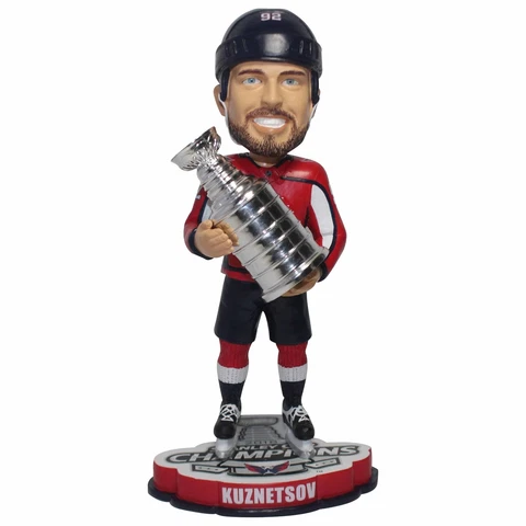 Evgeny Kuznetsov Washington Capitals 2018 NHL Stanley Cup Champions Bobblehead Cover