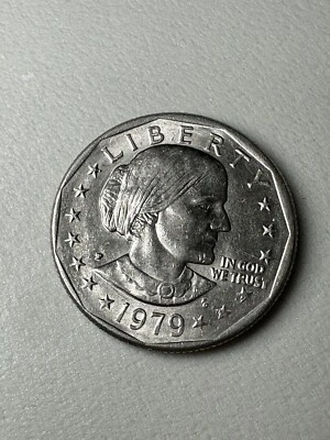 Susan B Anthony Liberty 1979 FG Frank Gasparro un dólar EE. UU. Moneda Foto 1 de 4