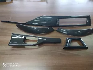 BMW Serie 4 F32 M PERFORMANCE Kit de ajuste interior 5 PIEZAS FIBRA DE CARBONO RHD - Imagen 1 de 4